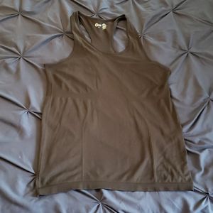 Zyia Black Copper Charge Tank